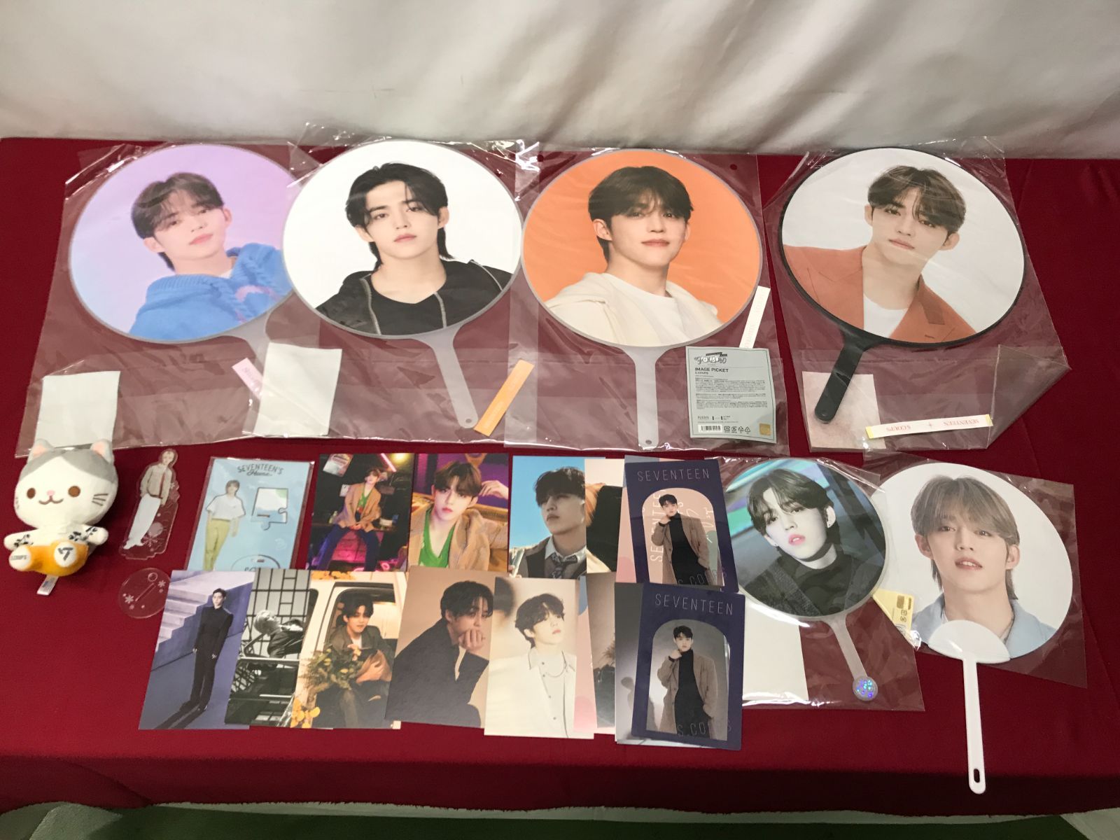 SEVENTEEN セブチ うちわ IMAGE PIKET S.COUPS エスクプス 2021 Holiday Collection MINI PICKET アクスタ 他 グッズ セット 710