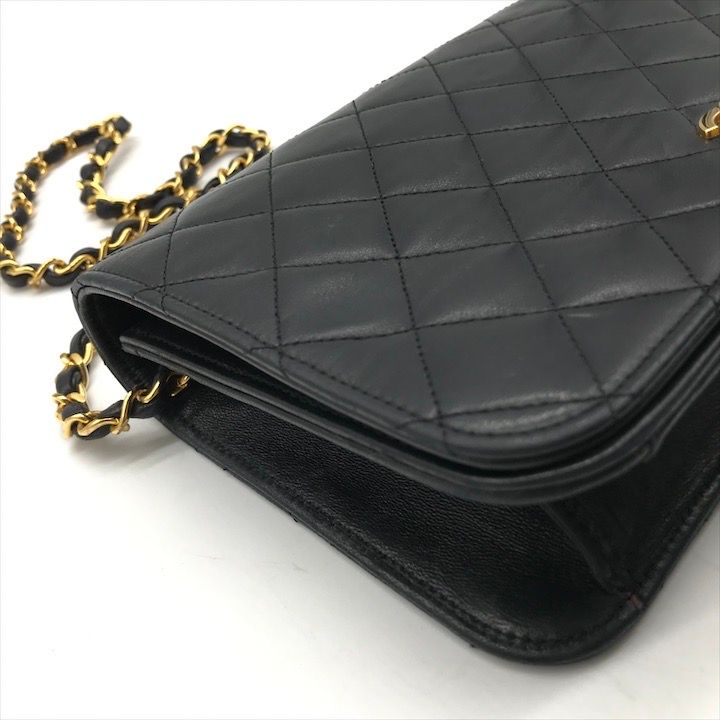 良品 CHANEL シャネル ココマーク マトラッセ プッシュロック