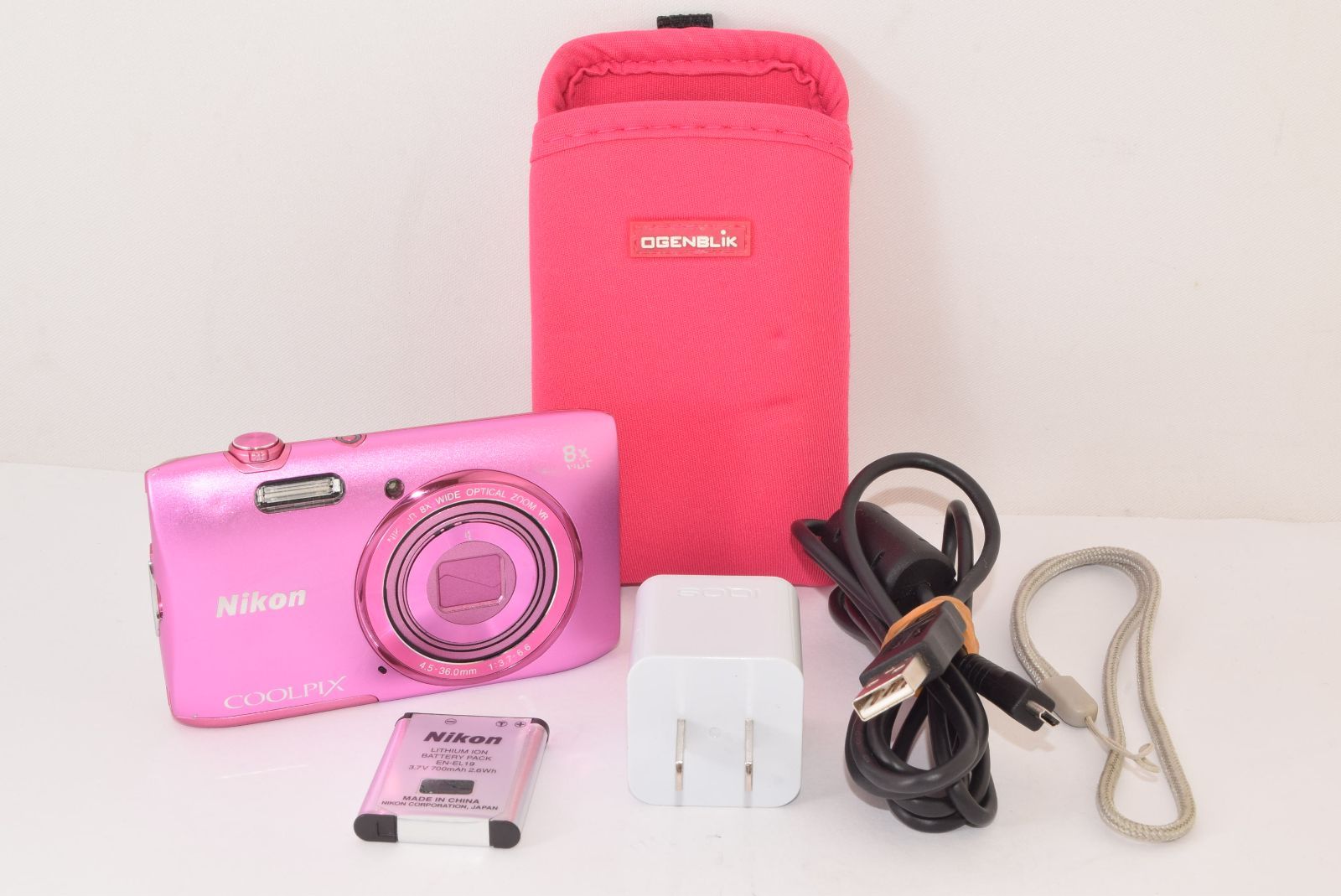 NIKON ニコン COOLPIX S3600 クールピクス コンパクト カメラ デジタル