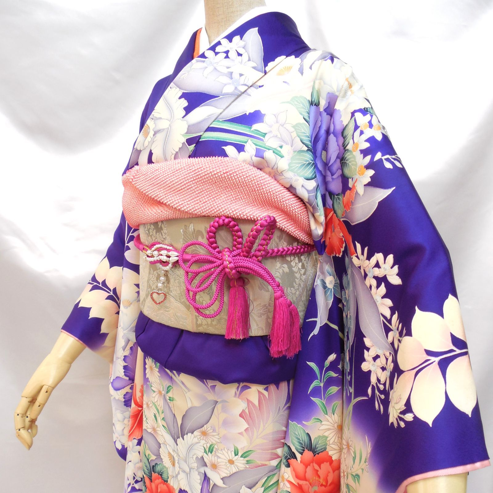 フォロワー割】美品☆クリーニング済 振袖フルセット 正絹 成人式 振袖