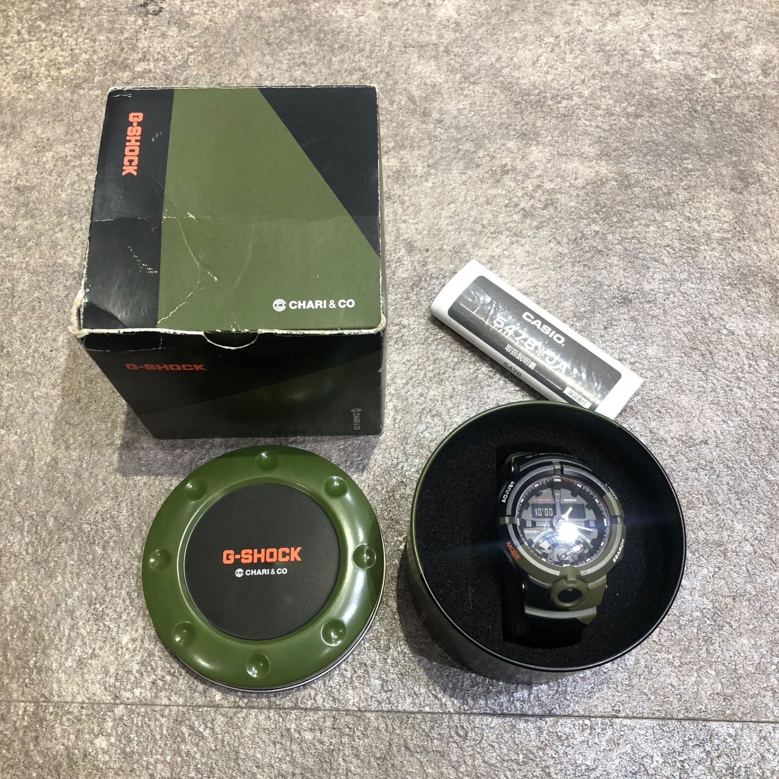 CASIO G-SHOCK GA-500K-3AJR CHARI&CO コラボ 腕時計 チャリアンドコー