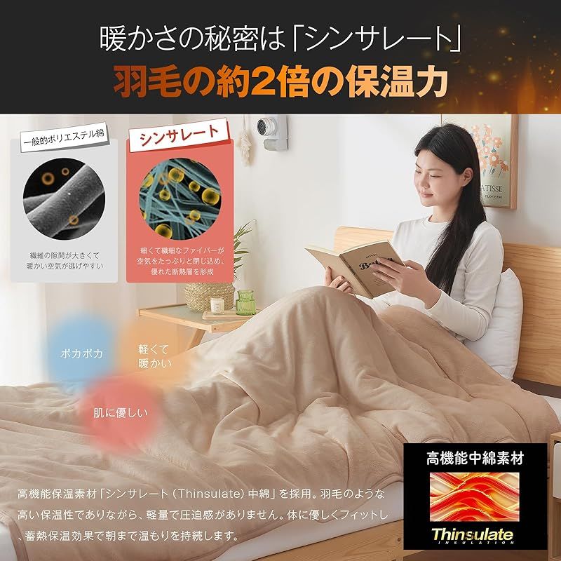 保温 抗菌防臭防ダニ