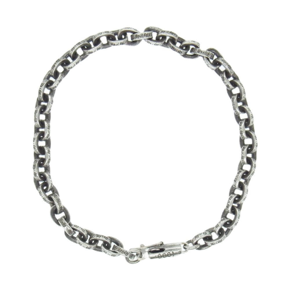 Signature Chain Bracelet in Silver Rick Owens CHAIN BRACELET