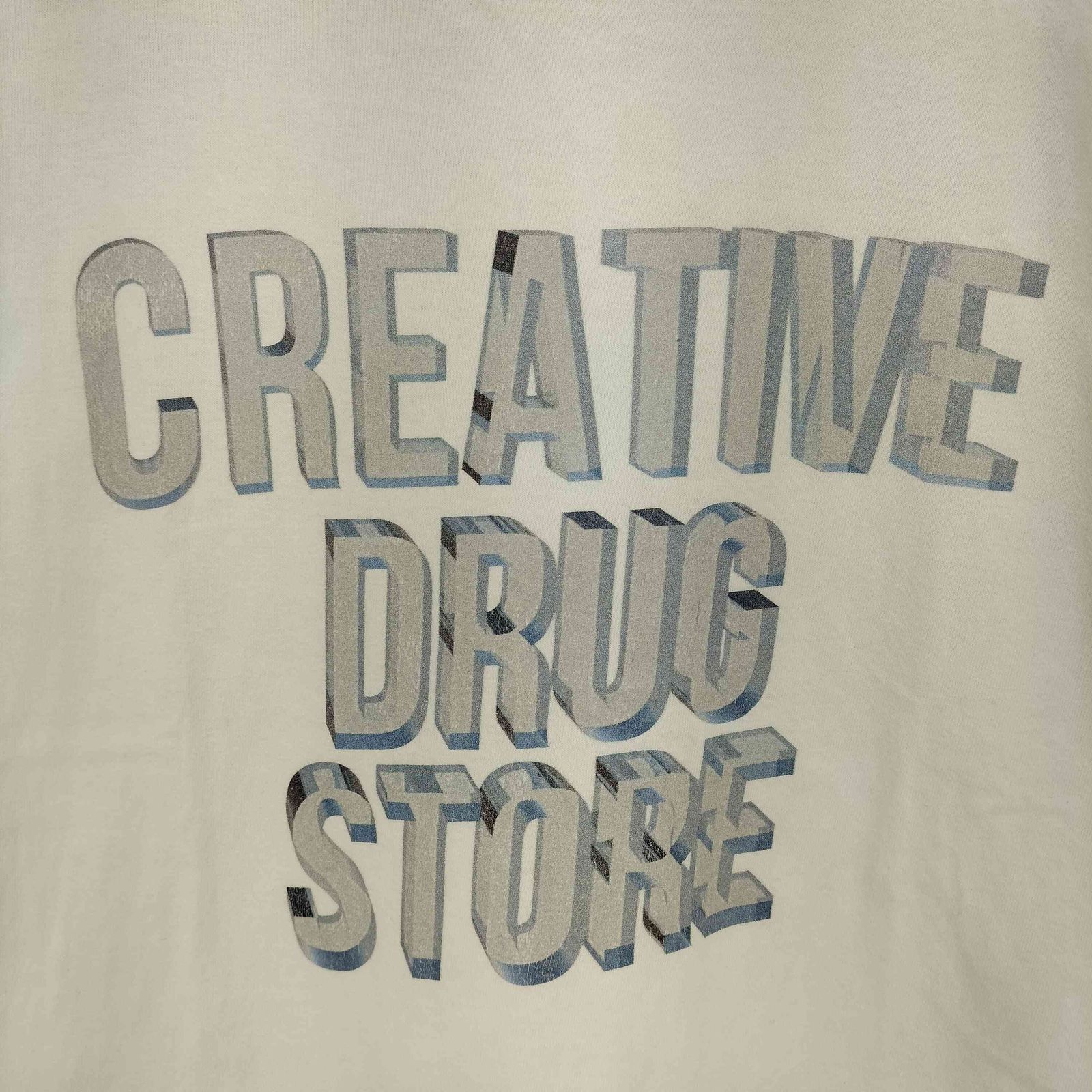 クリエイティブドラッグストア CREATIVE DRUG STORE ロゴ プリント T 