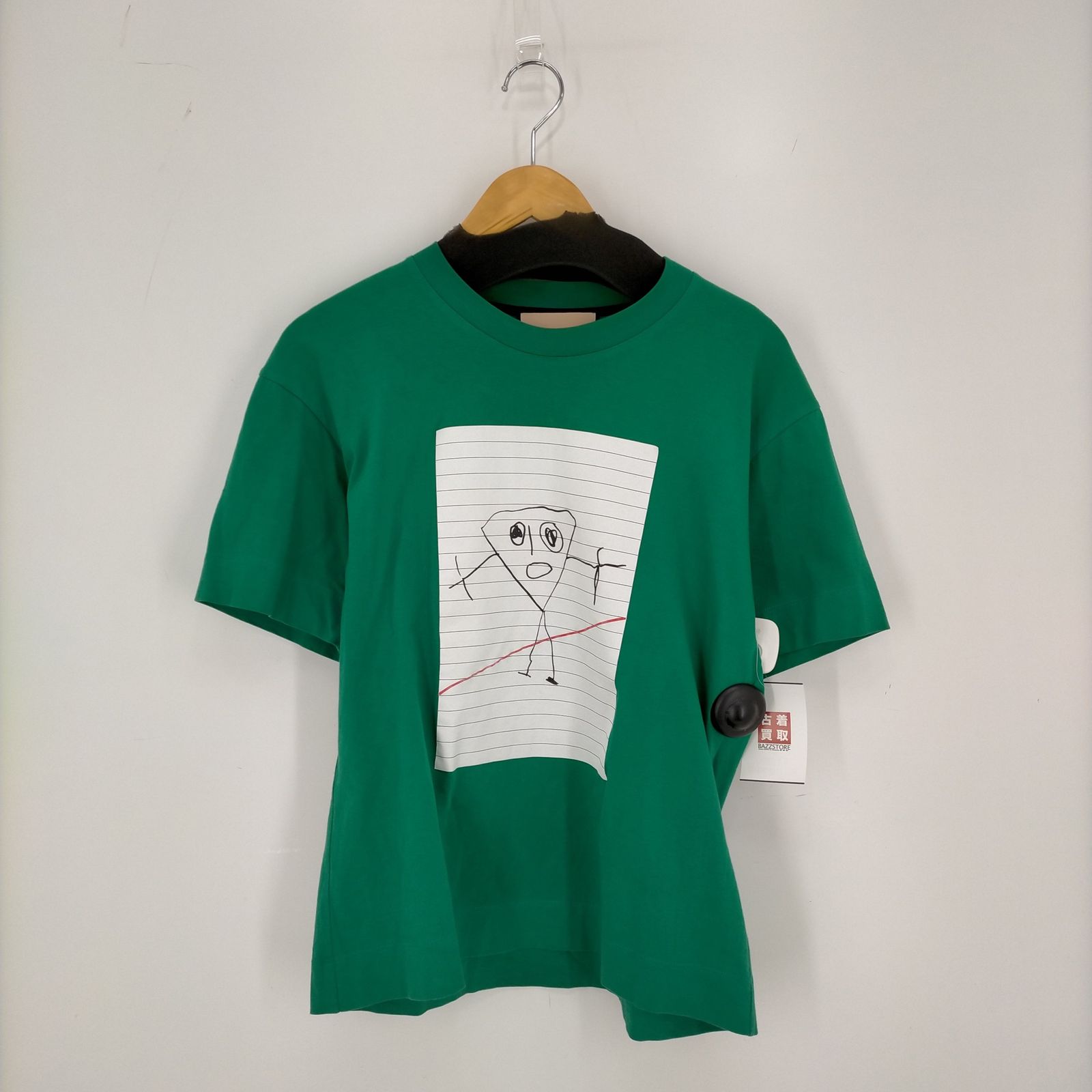 大人 可愛い 服  PLANC コットンプリントクルーネックTシャツ トップス
