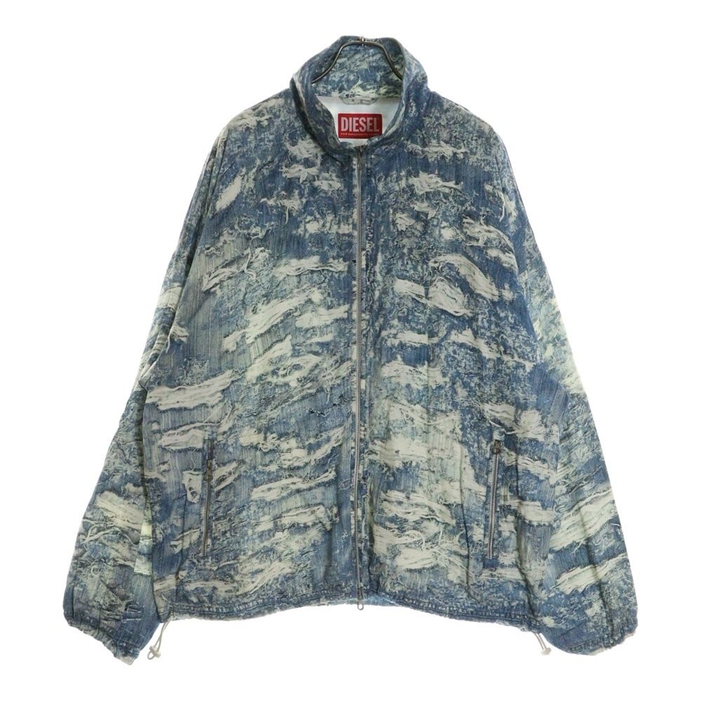 DIESEL J-Alston トロンプルイユ　デニムジャケット　48 DIESEL J-Alston トロンプルイユ デニムジャケット 48 DIESEL J-Alston