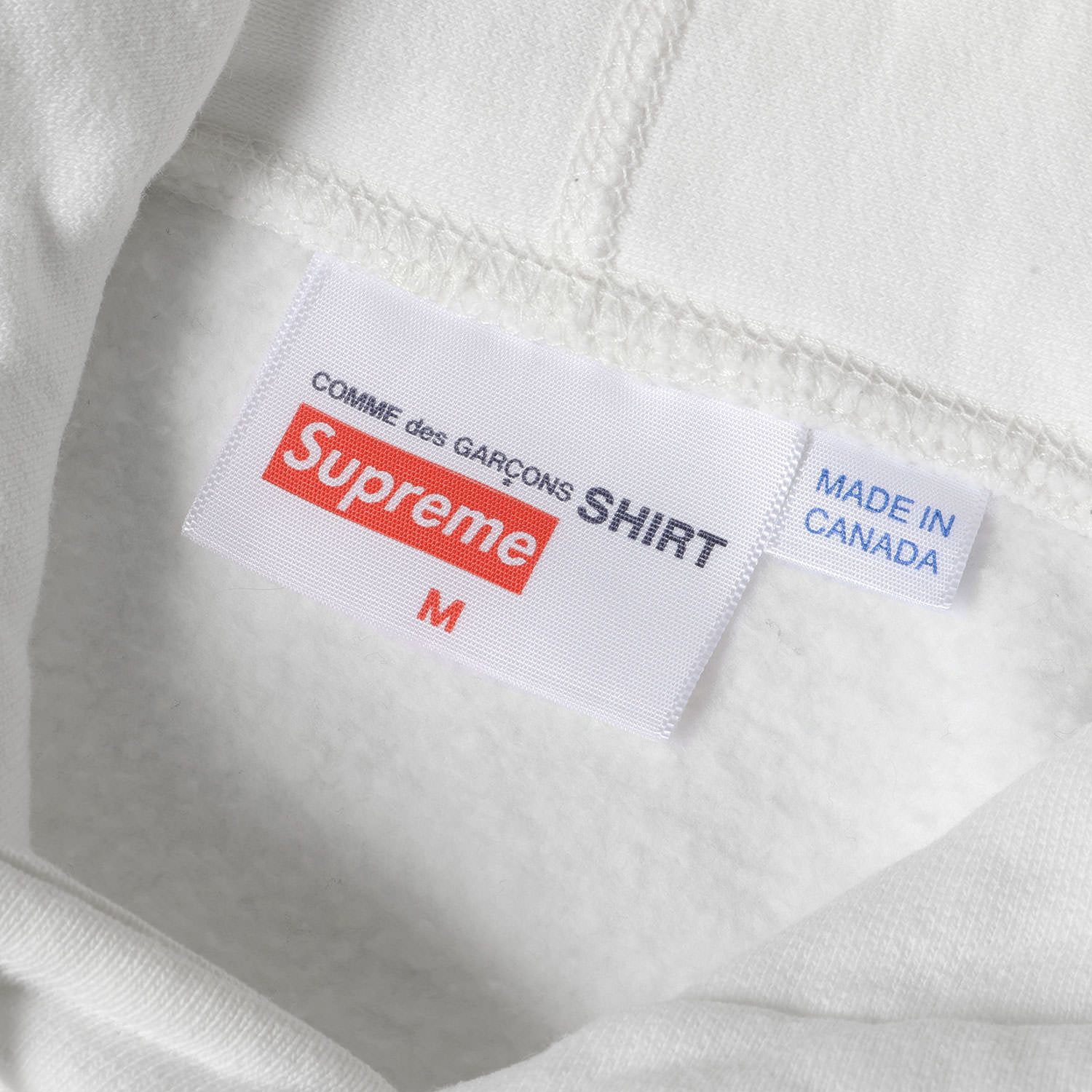 Supreme シュプリーム パーカー サイズ:M COMME des GARCONS SHIRT BOX