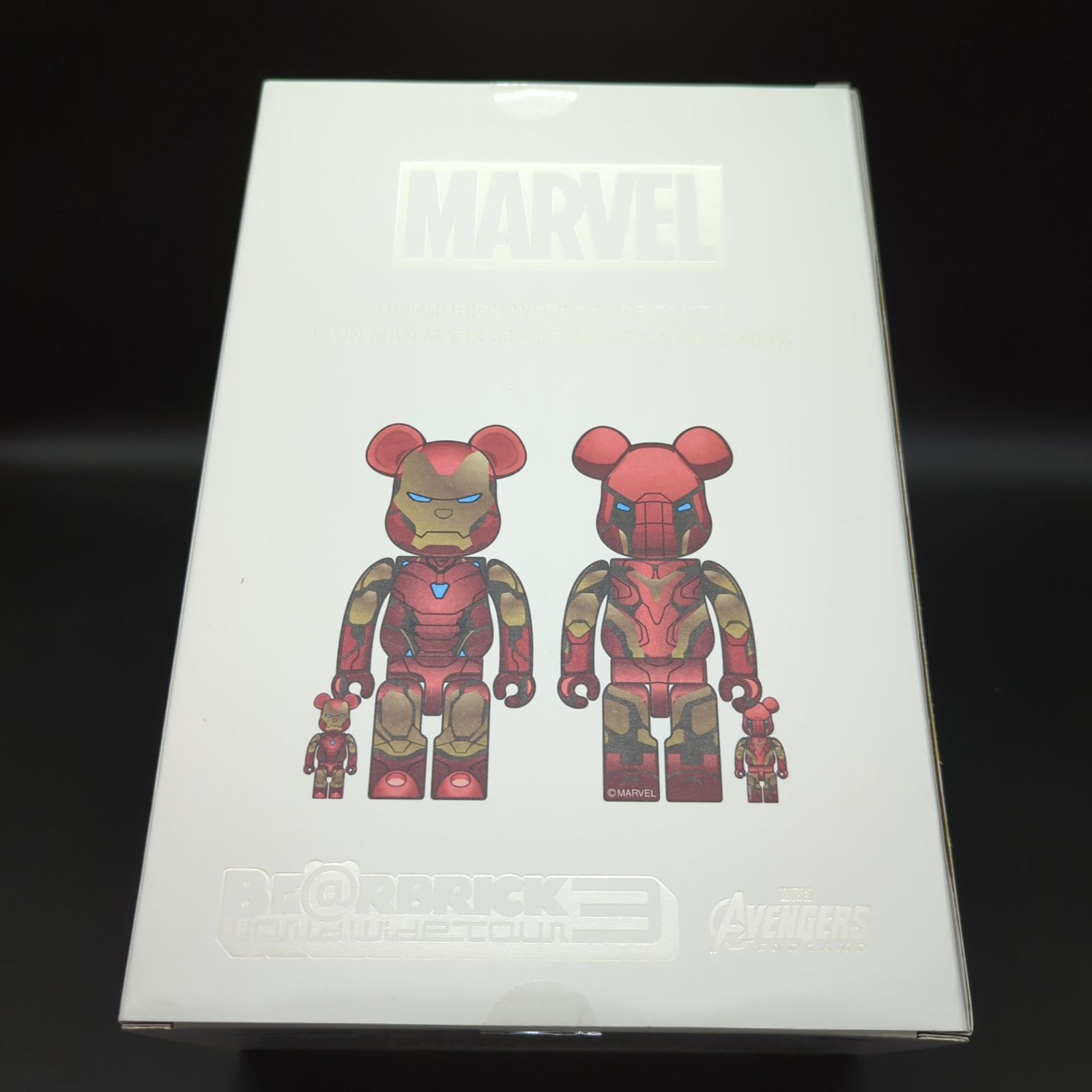 アメコミ BE@RBRICK IRON MAN MARK85 CHROME Ver. BE@RBRICK 100％ & 400％ IRON MAN MARK85 CHROME Ver. MEDICOM