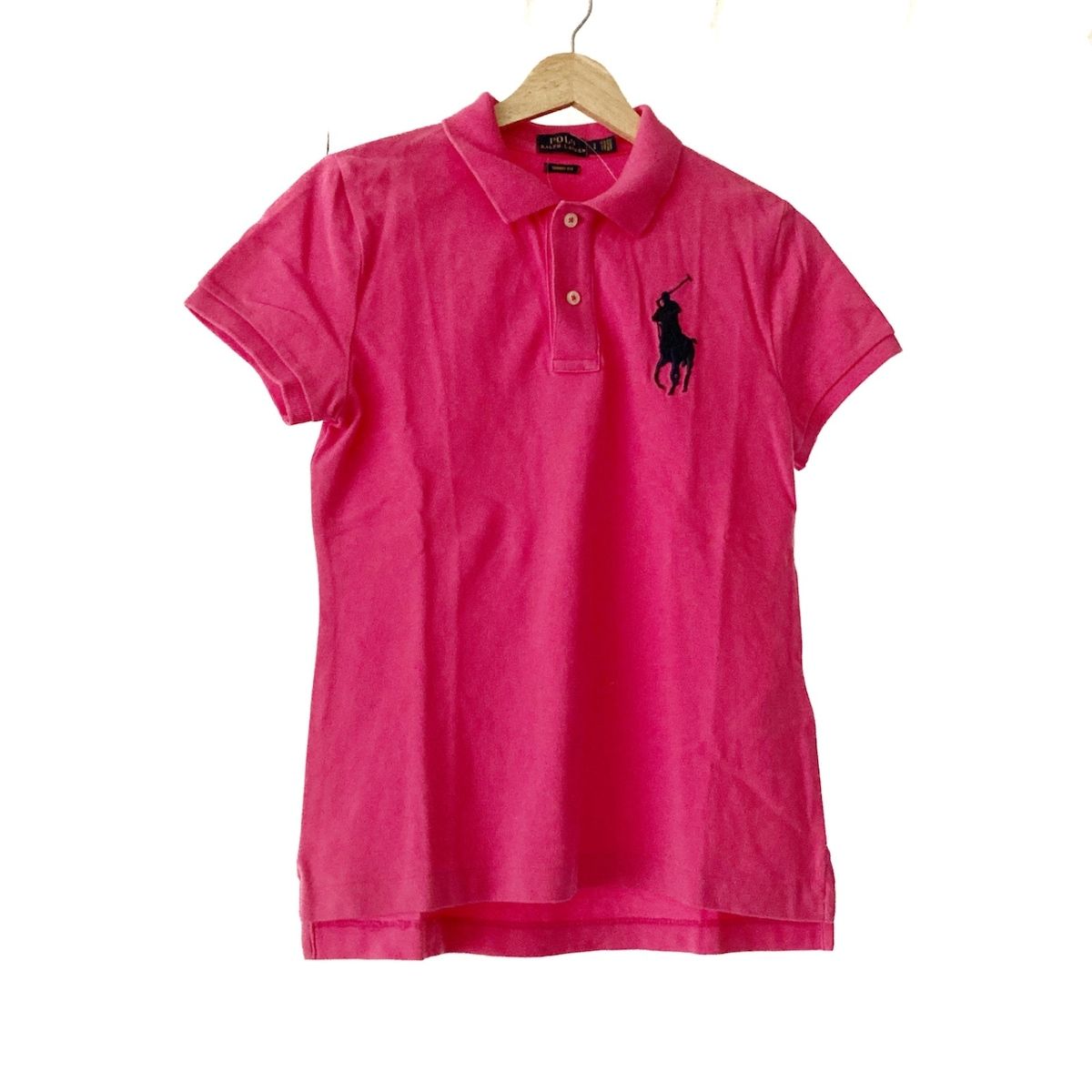 POLObyRalphLauren ポロラルフローレン 半袖ポロシャツ サイズS レディース ビッグポニー ピンク