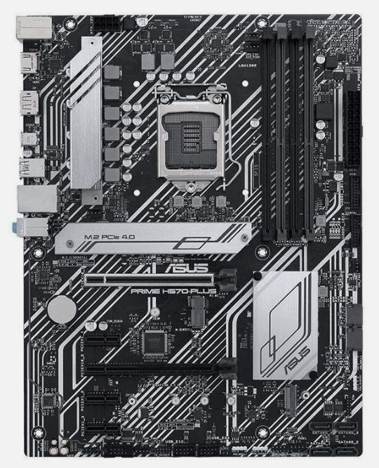 ASUS PRIME H570-PLUS LGA 1200 Intel H570 SATA 6Gb|s ATX Motherboard