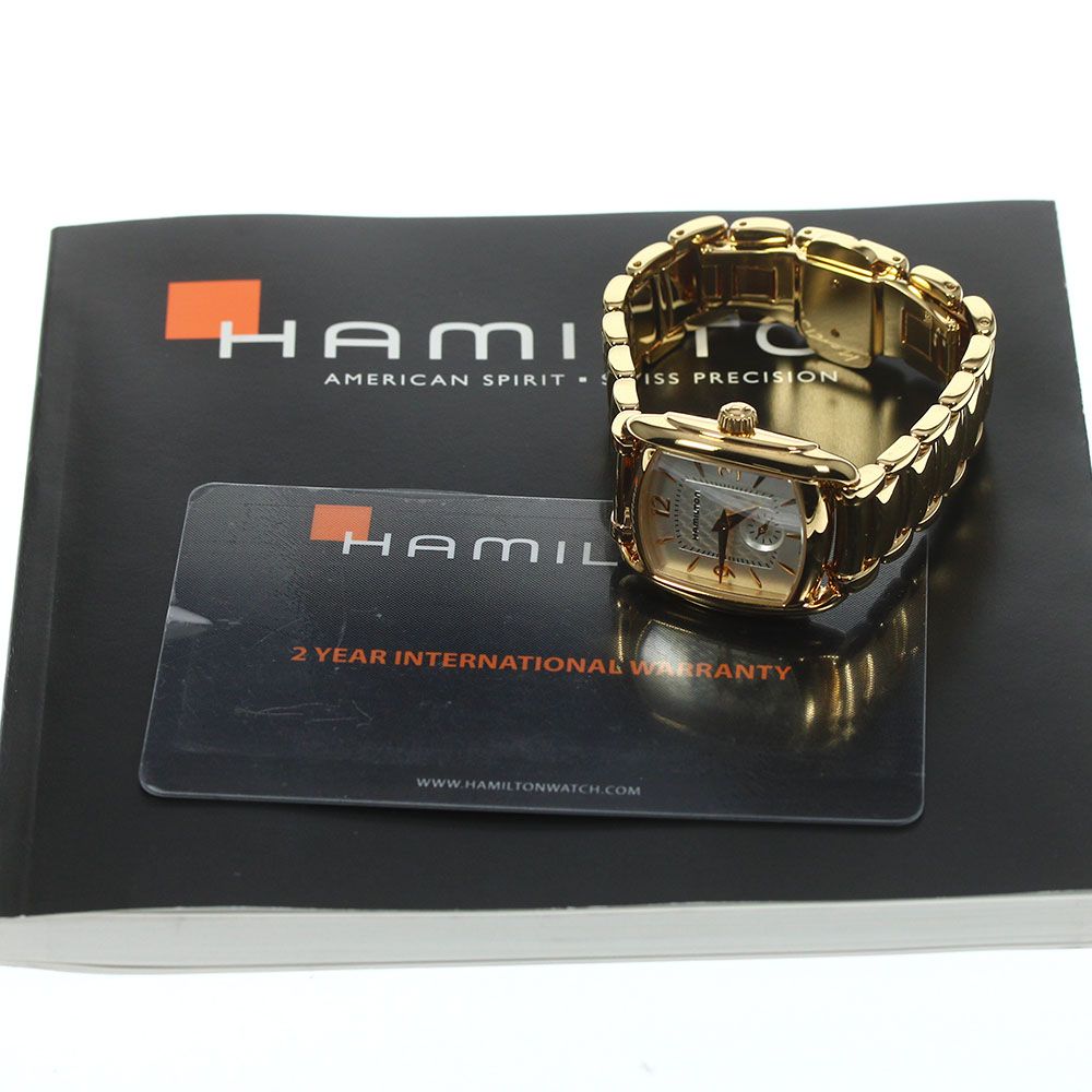 M3331◆ハミルトン腕時計 レディース(バグリー) ブレス H123410