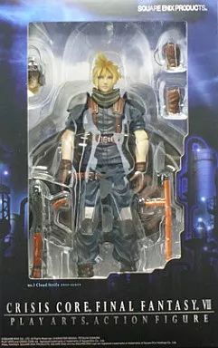 フィギュア PLAY ARTS no.3 クラウド ストライフ クライシス コア ファイナルファンタジーVII アクションフィギュア
