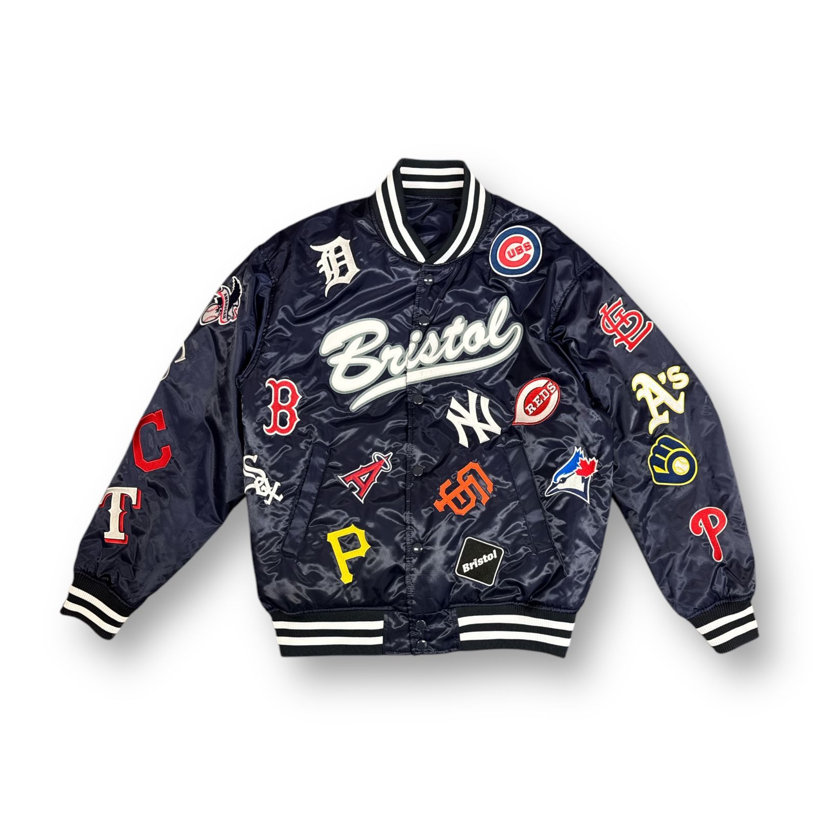 ブリストル MLB TOUR STADIUM JACKET スタジャン F.C.Real Bristol 21AW MLB TOUR STADIUM JACKET FCRB-212120