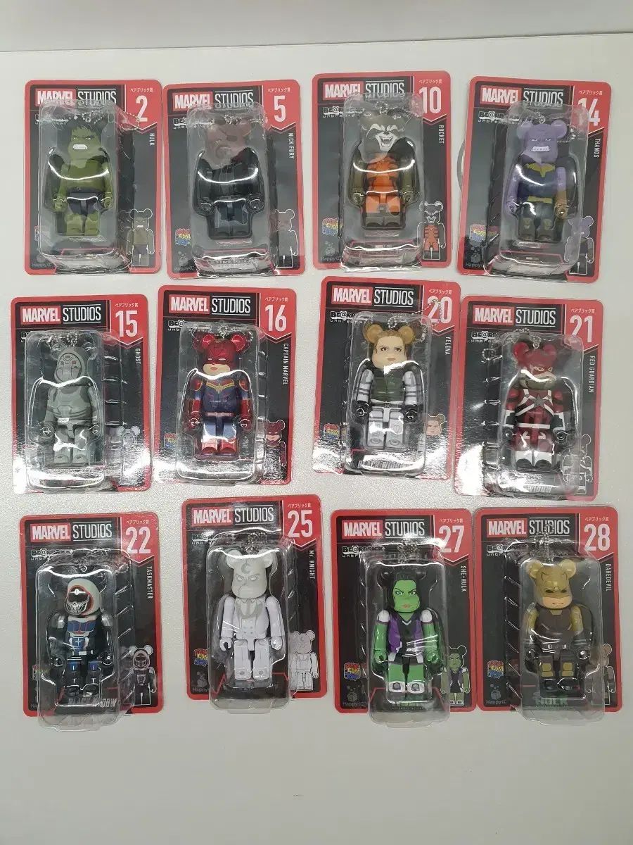 BE RBRICK ベアブリック ハッピーくじ マーブル スタジオ 12 種
