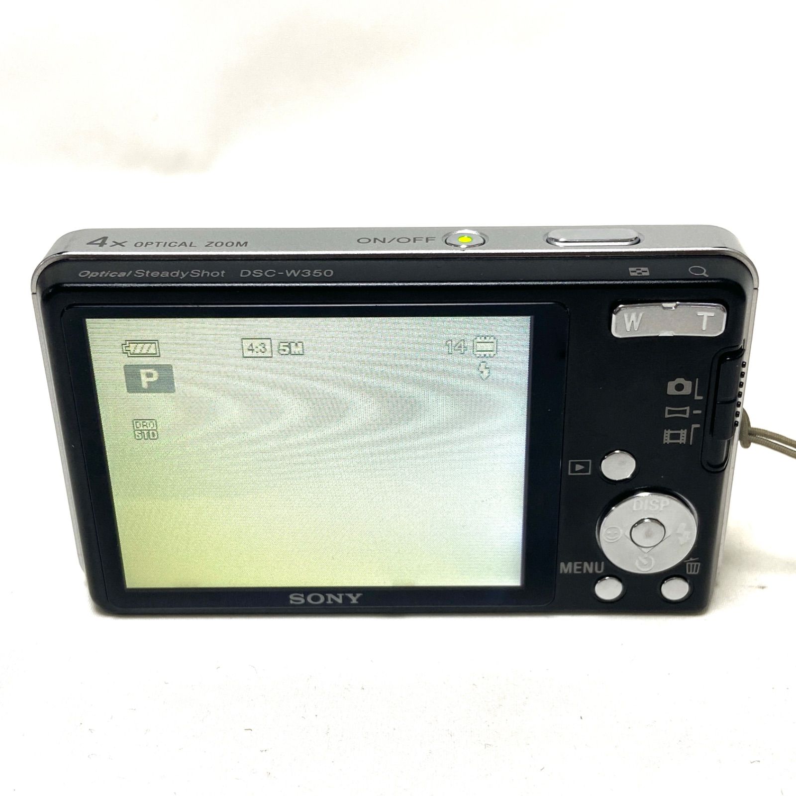 SONY Cyber-shot DSC-W350 シルバー コンパクトデジタルカメラ