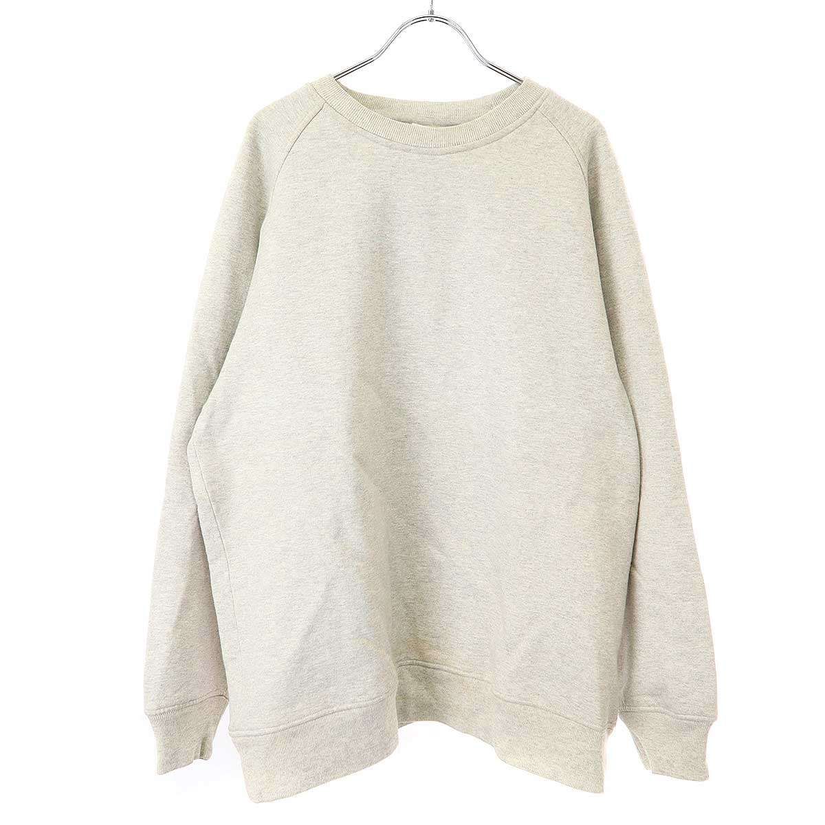 COMOLI コモリ コットン吊裏毛クルーネック Y03-05002 23AW COMOLI(コモリ) 23AWコットン吊裏毛クルーネックY03-05002 Y03-05002