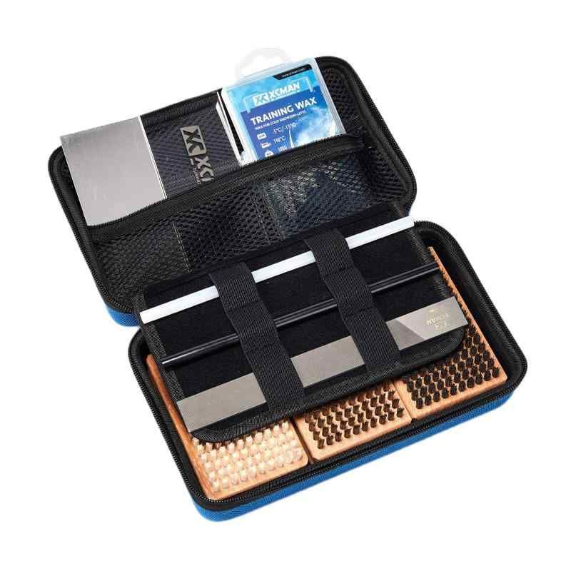 XCMAN スキー スノーボードワクシングkit - 馬毛ブラシ|ナイロンブラシ|ブロンズブラシ|ワックス|スクレーパー|REPAIR P-TEX