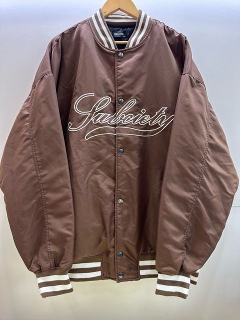 Subciety サブサエティー  ナイロン スタジャン 105-62518 サイズXL ブラウン【Z0316-001】▽214