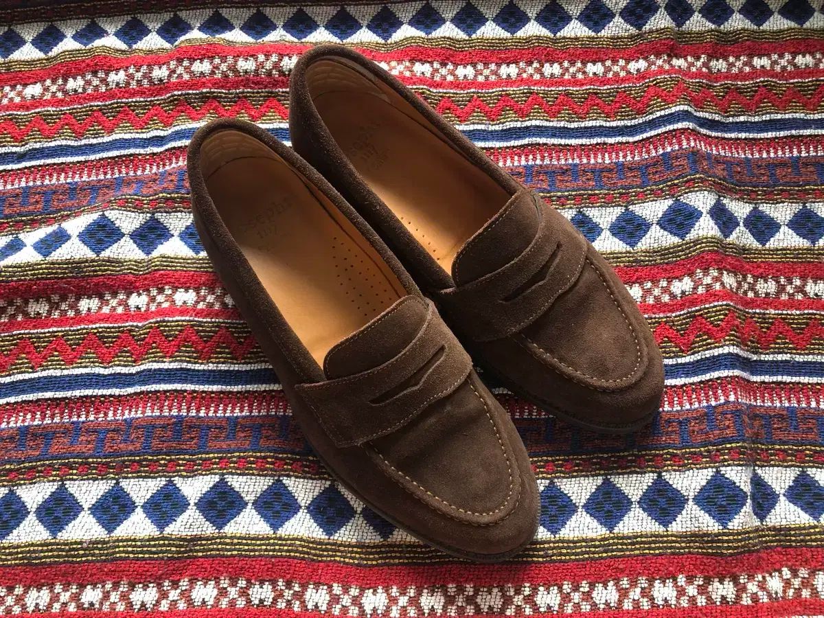 josepht スウェード ローファー ブラウン 260