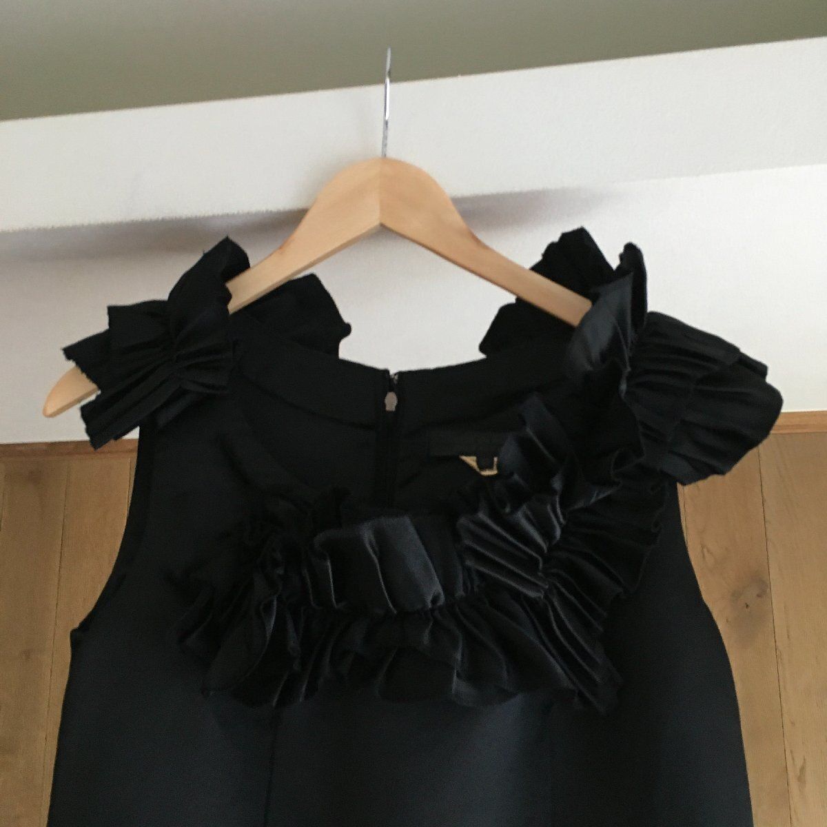 COMME des GARÇONS 2022年製ブラックワンピース XS COMME des GARCONS COMME des GARCONS（コムデギャルソン