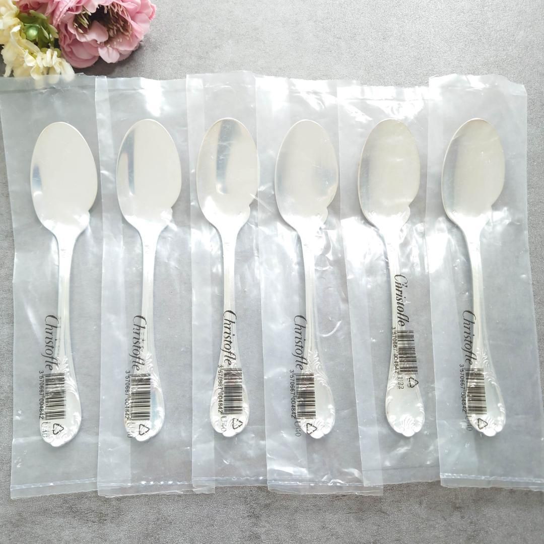 クリストフル マルリー 未開封 ソーススプーン 6点