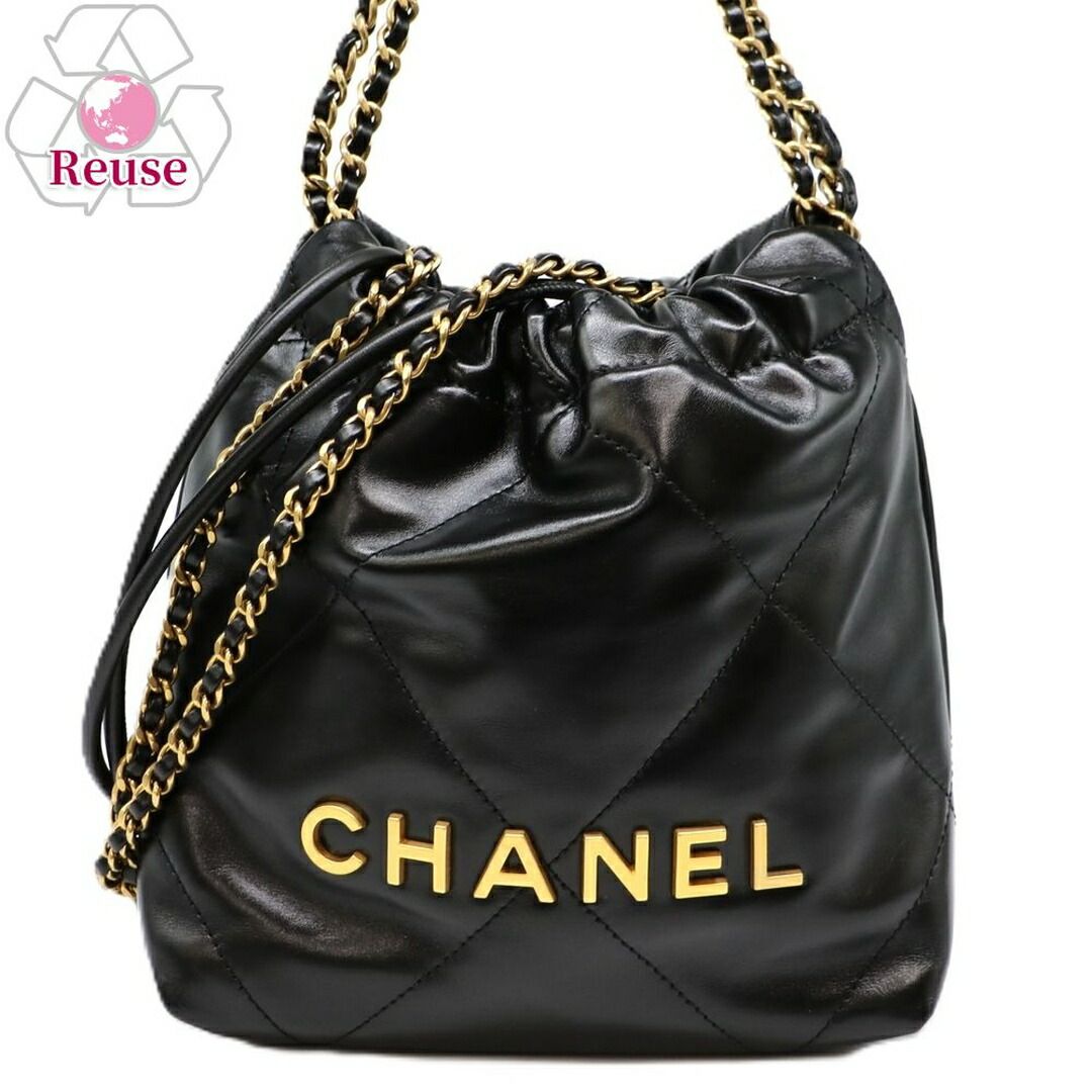 VINTAGE●CHANEL●シャネル ゴールド チェーン ショルダーバッグ リユース品】 シャネル CHANEL バッグ ショルダーバッグ