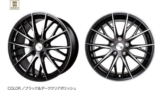 新品 シュトラール タイプM5 17インチ INSET38 ホイール4本セット 