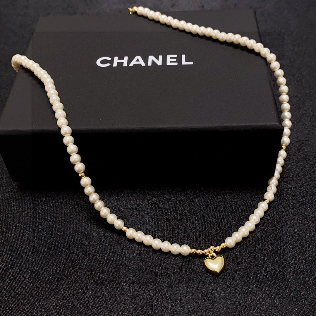 今日特価】CHANEL 最新モデル 韓版真珠ネックレス ファッション
