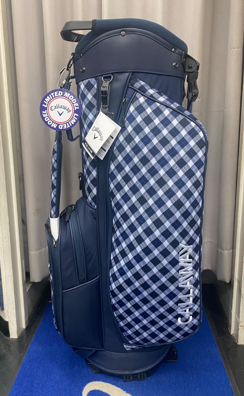  Cb【新品未使用品】キャロウェイ Callaway キャディバッグ STN SPL-II FW 25 ネイビー（葛西店） ゴルフバッグ・キャディバッグ
