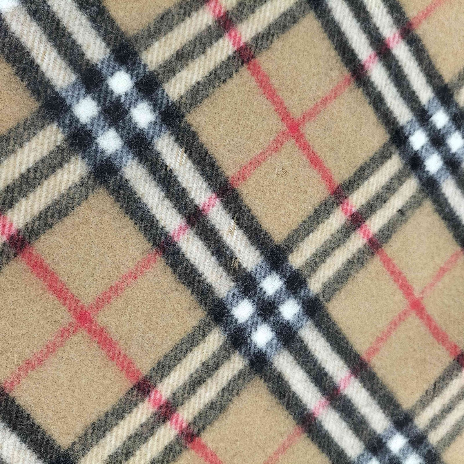 バーバリーズ BURBERRYS 英国製 LAMBSWOOL ノバチェック ウール