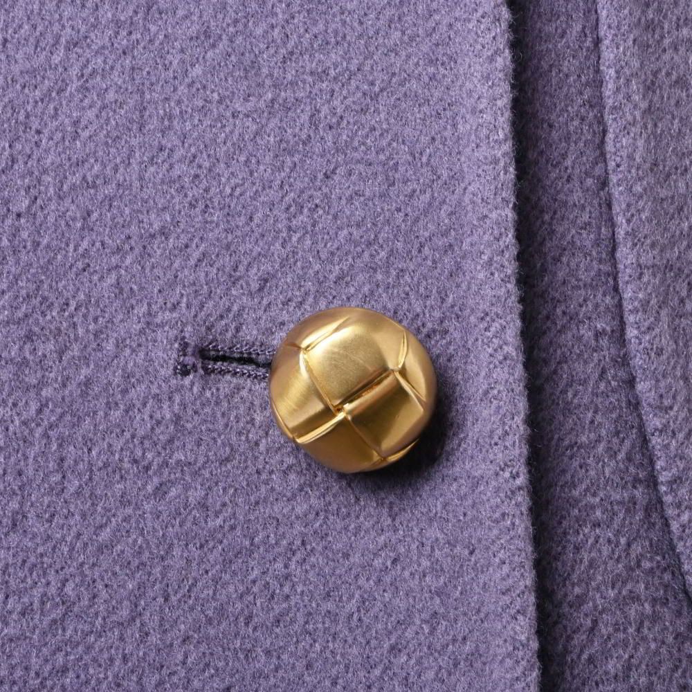 GUCCI ヴィンテージ カシミヤ混 オーバーコート 金ボタン付き - メルカリ 