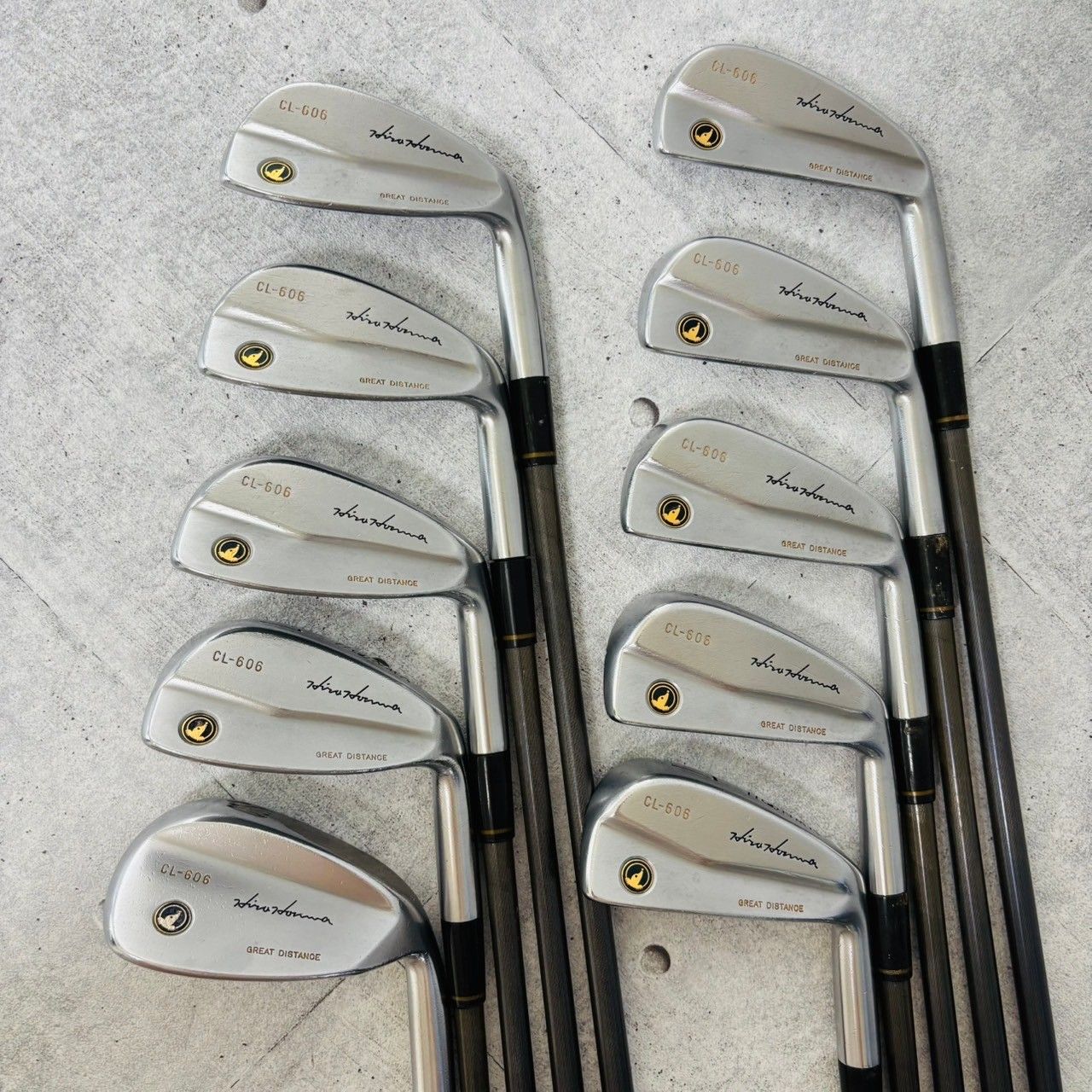 ゴルフクラブ　メンズ　アイアンセット　ホンマ　LB-606 初心者　NT567 ヒロホンマ CL-606 マッスルバックアイアン MB メンズ ゴルフ