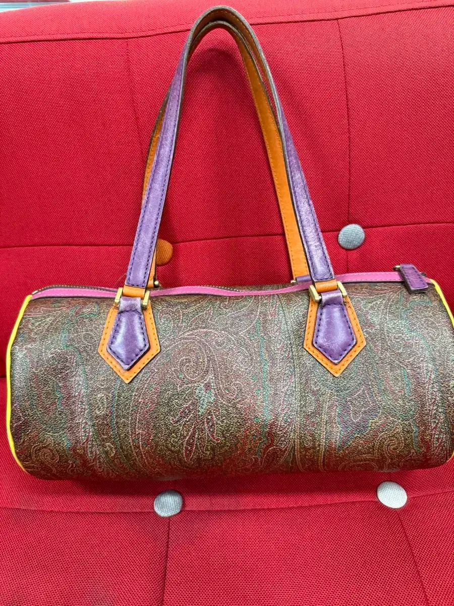 ETRO(エトロ) 円筒形 ハンドバッグ - メルカリ