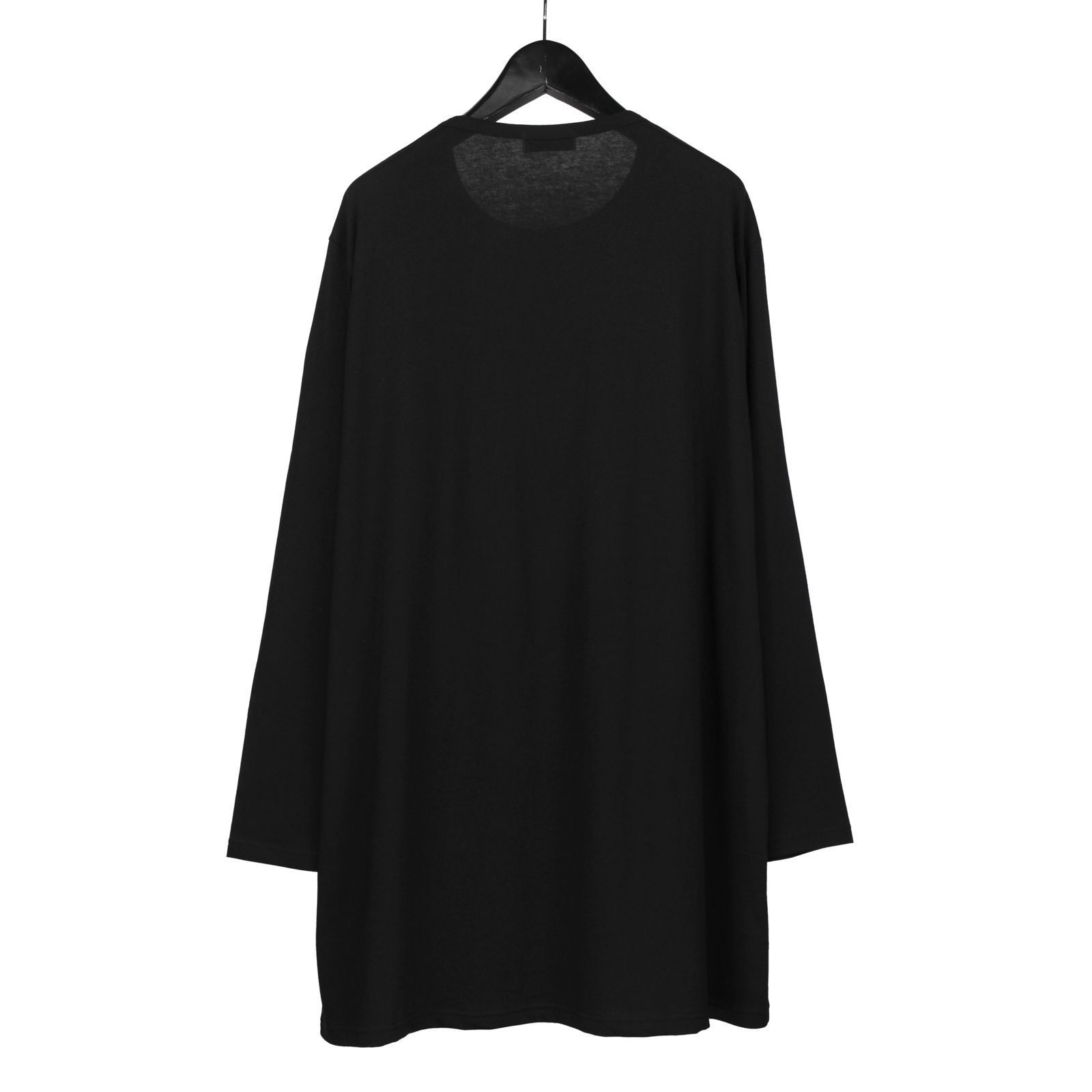 YOHJI YAMAMOTO SINGLE JERSEY PRINT LONG SLEEVE B Tシャツ HP