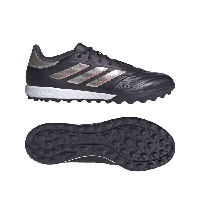 【新品・4営業日で発送】ADIDAS アディダス 43_コパピュア2LEAGUETF (IG8720) 色 : オーロラBLK／プラチ サイズ : 255 