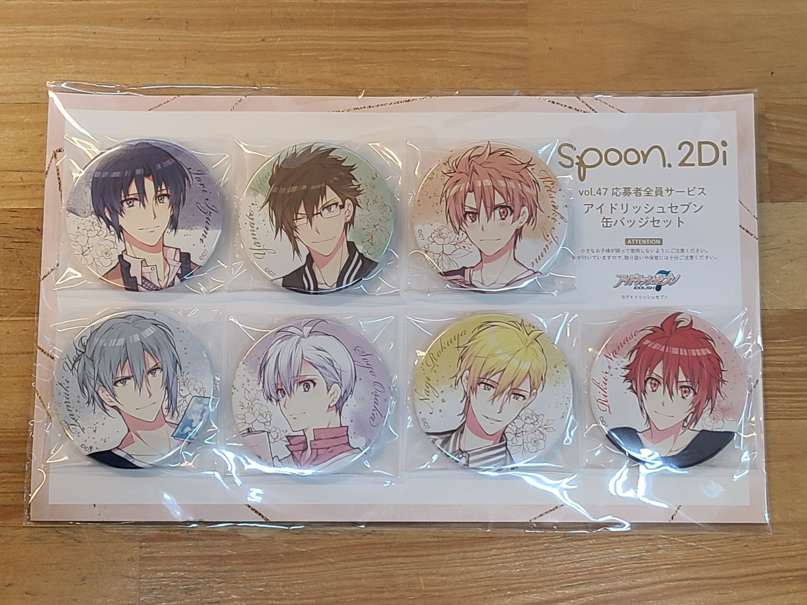 アイドリッシュセブン アイナナ spoon.2Di 百 缶バッジ 4個セット アイドリッシュセブン アイナナ spoon.2Di 百 缶バッジ 4個セット