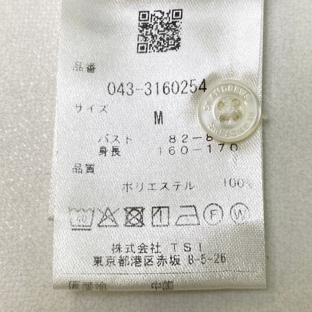 セントアンドリュース  ポロシャツ【ライトグレー/ホワイト/LL】美品！ セントアンドリュース ポロシャツ【ライトグレー/ホワイト/LL