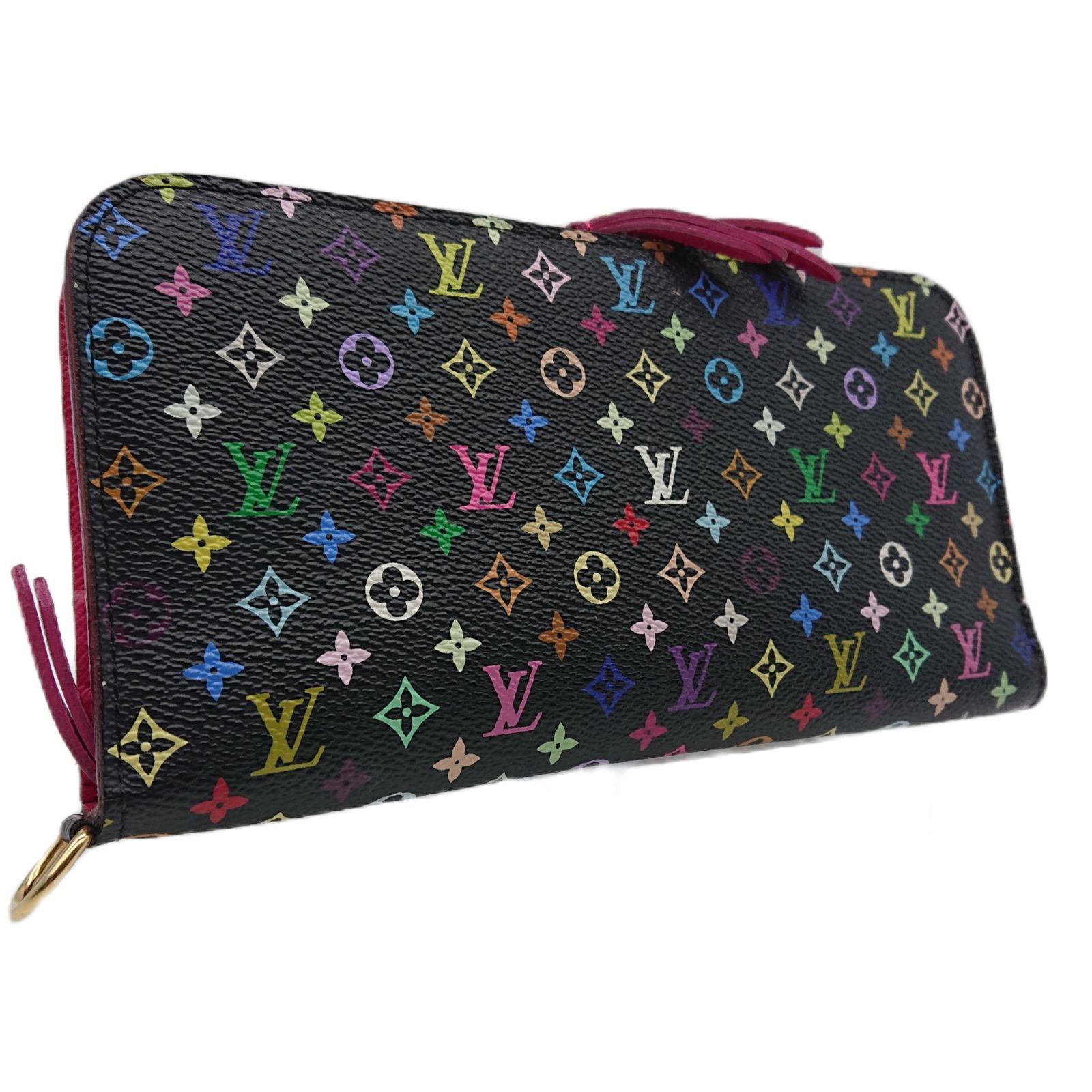 美品】LOUIS VUITTON ルイヴィトン マルチカラー 長財布 アンソリット グルナード ブラック ダブルスナップボタン - メルカリ