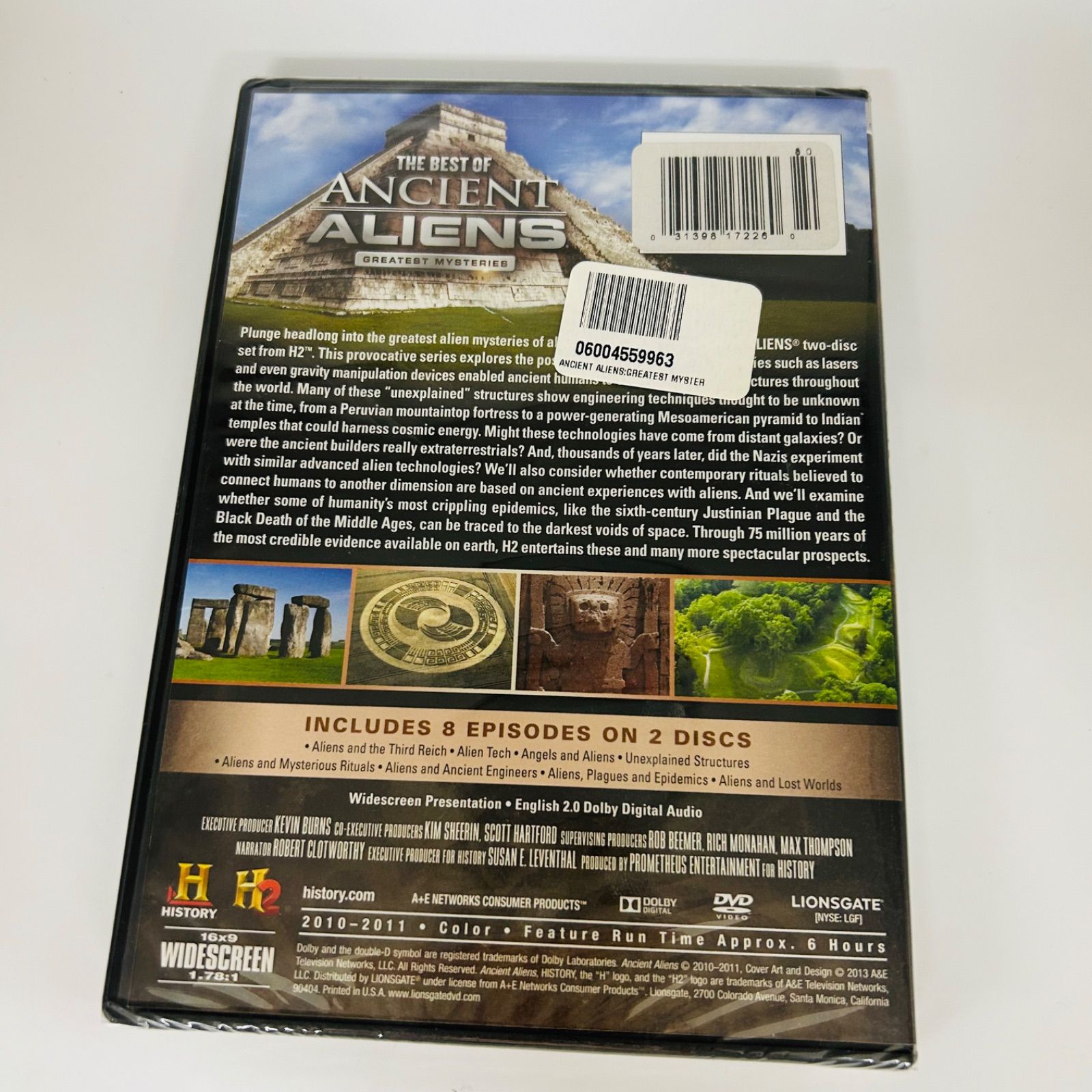 The Best of Ancient Aliens: Greatest Mysteries DVD 【輸入盤