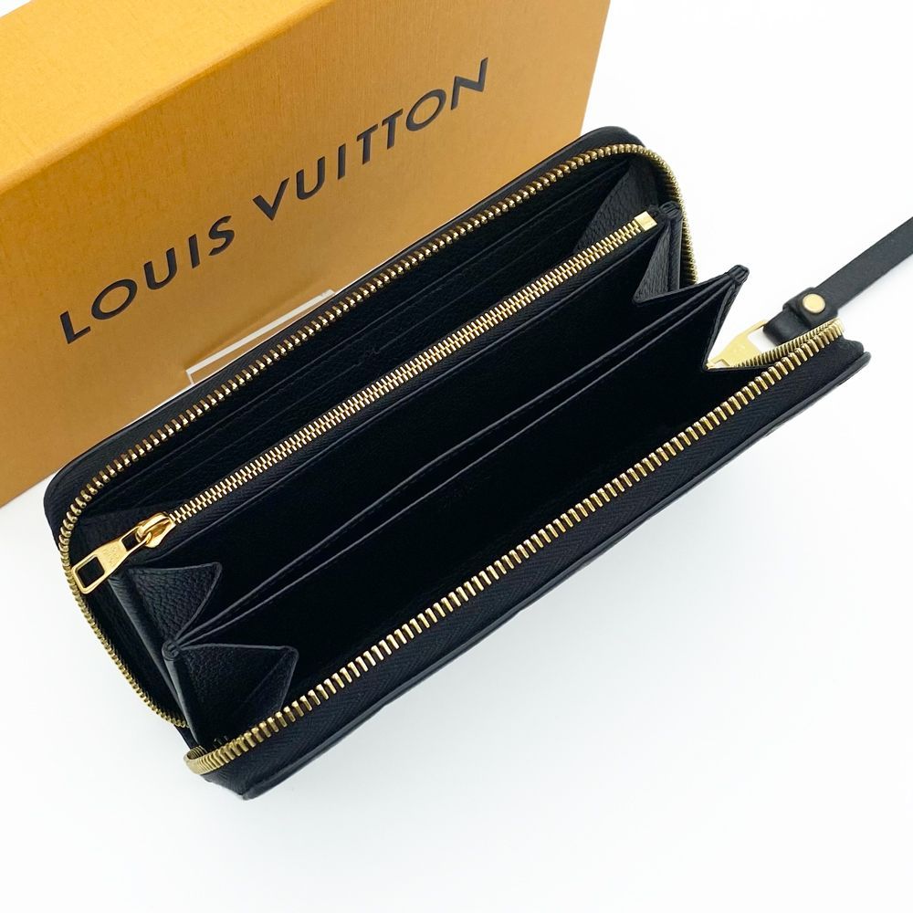 極美品】ルイヴィトン LOUIS VUITTON モノグラム アンプラント ジッピーウォレット ノワール M61864 ICタグ 送料無料 送料込み  - メルカリ