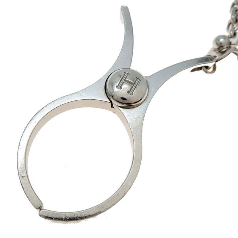 エルメス セリエ キーリング キーホルダー バッグチャーム レザー