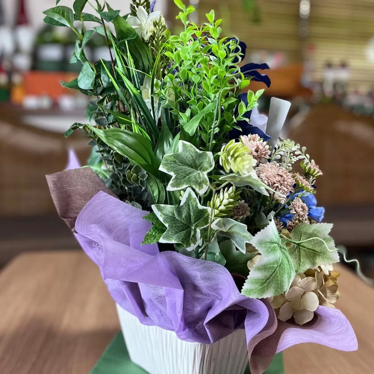 豪華お供えアレンジ＊アーティシャルフラワー