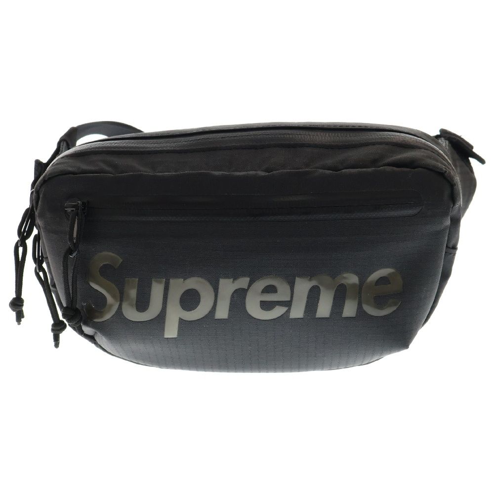Supreme 21SS クリアロゴ ナイロンウエストバッグ ベージュ クリアロゴ