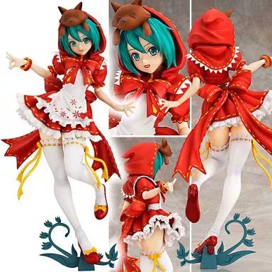 中古】フィギュア みくずきん 「初音ミク -Project DIVA- 2nd」 1/7