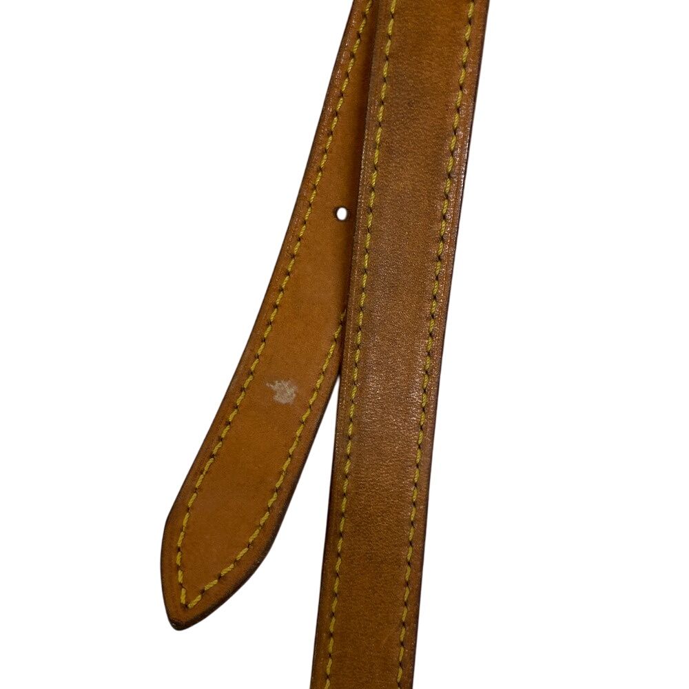 Louis Vuitton レザー ストラップ ブラウン LOUIS VUITTON ルイ ヴィトン ショルダーストラップ ブラウン