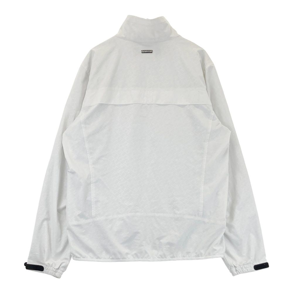 サイズ L ST ANDREWS セントアンドリュース 蓄熱 ジップジャケット 総柄 ホワイト系 240101511932 ゴルフウェア メンズ ストスト