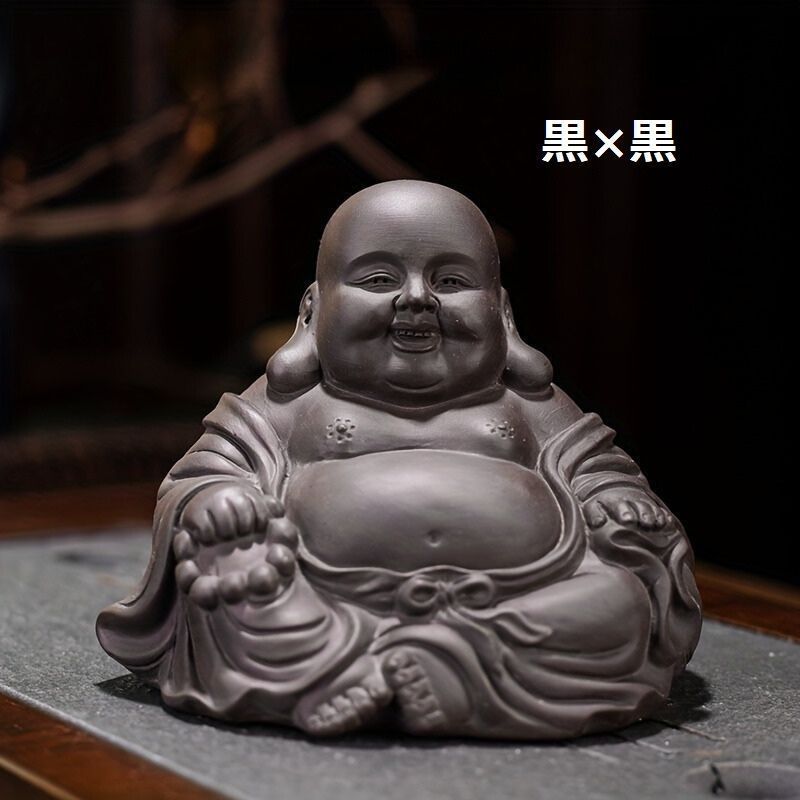 弥勒 菩薩 仏像 置物 布袋尊 土器 磁器 幸運 金運 健康運 出世運