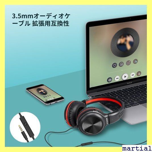 ☆人気商品☆ SIMOLIO 有線ヘッドホン マイク付き 学校 男の グ 飛行 行 コンピューター ノートパソコン ギフト 520 - メルカリ