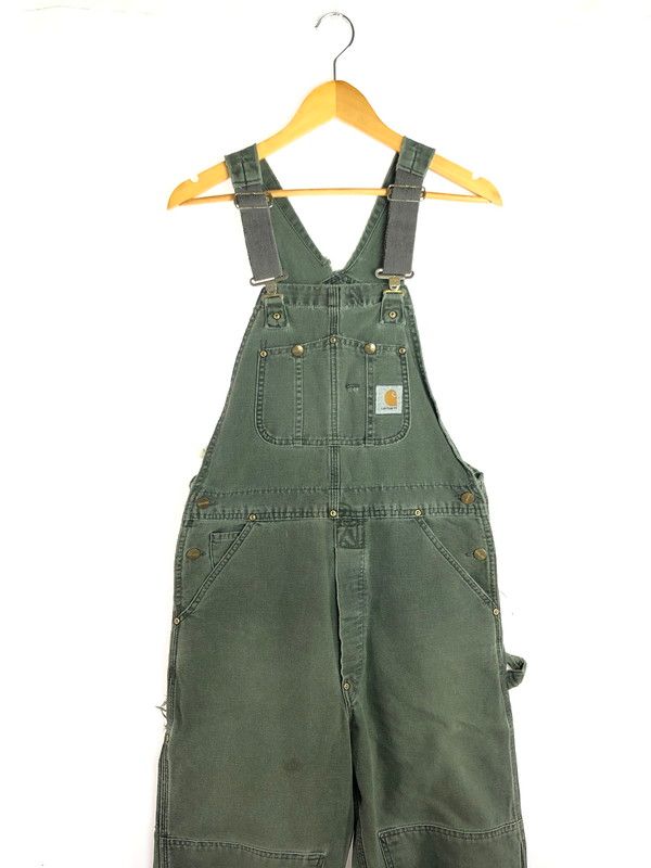 品 Carhartt カーハート DOUBLE KNEE OVERALLS ダブルニーオーバーオール オールインワン 146-251025-rt-20-tag