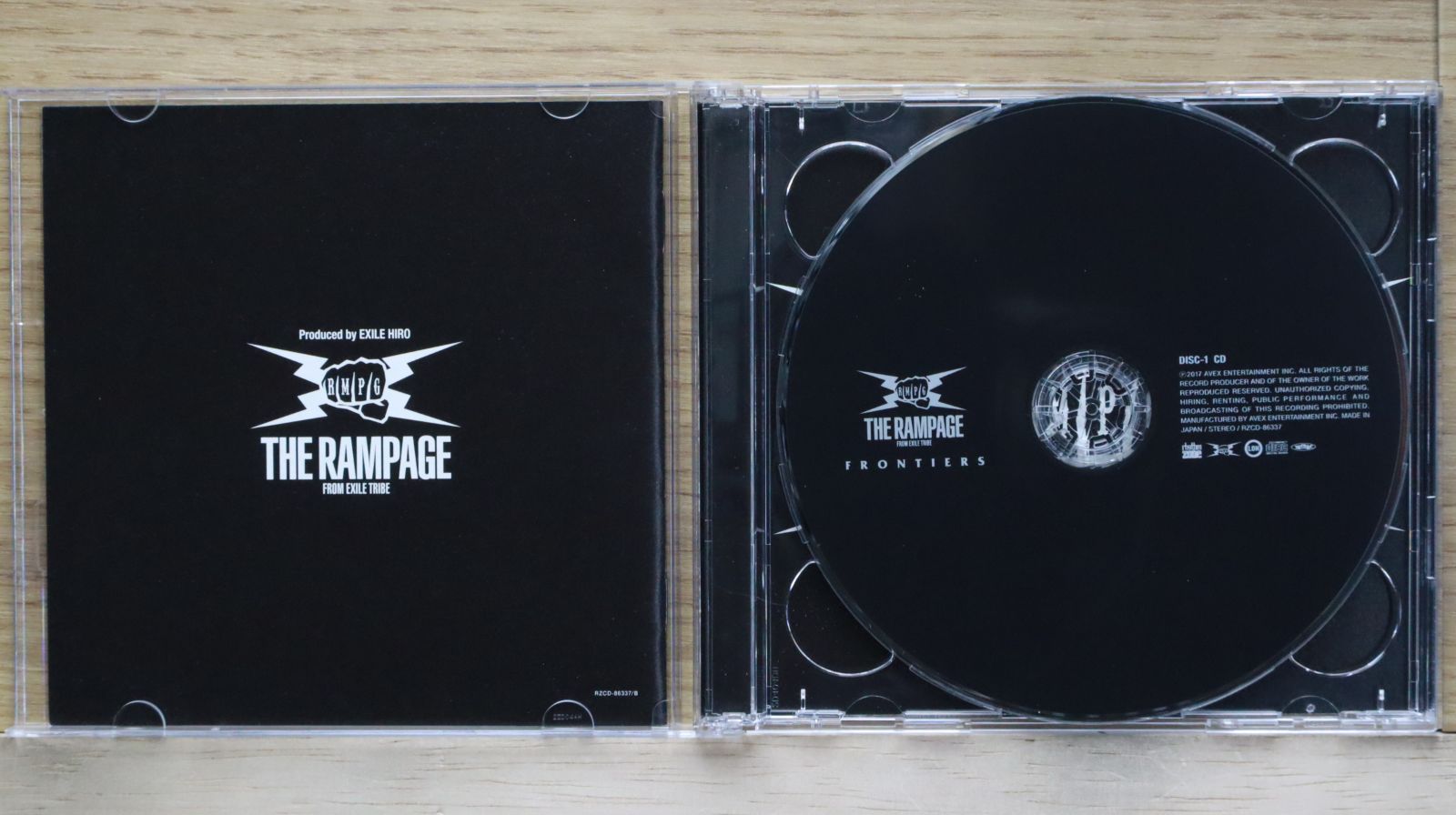 国内盤CD★ザ・ランペイジ from EXILE TRIBE/THE RAMPAGE from EXILE TRIBE■ FRONTIERS(DVD付)  ■4988064863372/RZCD-86337B【国内盤 /邦楽】F01203